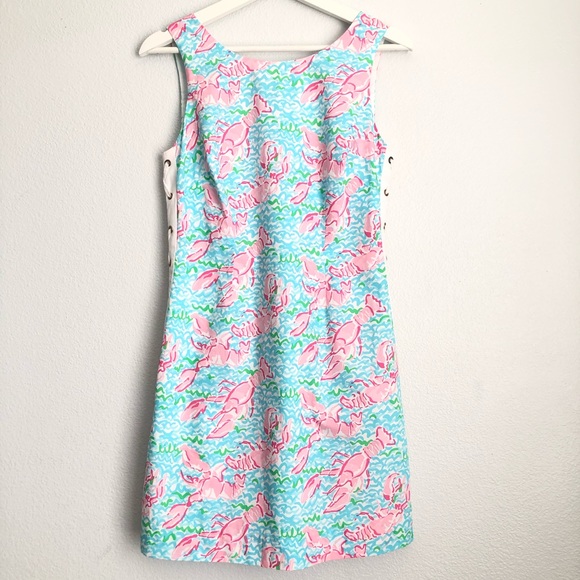 Lilly Pulitzer Dresses & Skirts - Lilly Pulitzer Delia (Lobstah) Shift Dress Sz 2